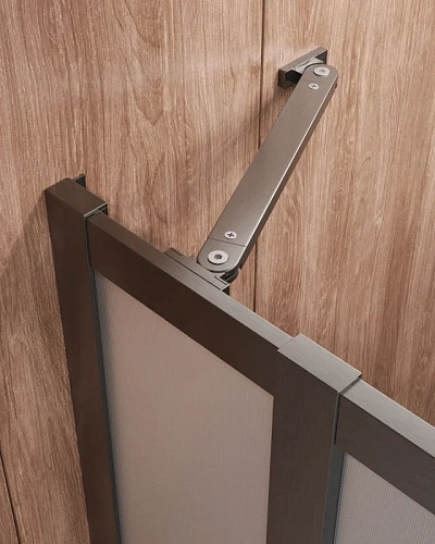 Душевой уголок CEZARES MOLVENO-A-22-90+20-P-GM цвет профиля оружейная сталь стекло рифленое 1100x1100 мм Душевой уголок CEZARES MOLVENO-A-22-90+20-P-GM цвет профиля оружейная сталь стекло рифленое 1100x1100 мм