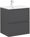 Тумба под раковину Aquanet Арт 60 ясень графит 00329063 напольная/подвесная Тумба под раковину Aquanet Арт 60 ясень графит 00329063 напольная/подвесная