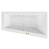 Картинка анонса товара «акриловая ванна excellent sfera slim 170x100 правая soft золото waex.sfp17s.soft.gl»