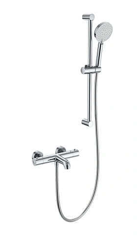 Смеситель для ванны Wonzon & Woghand с термостатом, хром (WW-C2006-A-CR) Смеситель для ванны Wonzon & Woghand с термостатом, хром (WW-C2006-A-CR)