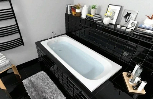 Акриловая ванна BERGES NELU 180x80 с каркасом 050024 Акриловая ванна BERGES NELU 180x80 с каркасом 050024