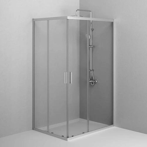 Душевой уголок AM.PM Gem W90G-403-120290-MT 120x90 хром матовый, стекло прозрачное Душевой уголок AM.PM Gem W90G-403-120290-MT 120x90 хром матовый, стекло прозрачное