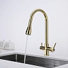 Смеситель для кухни Paulmark Lange золото La214212-G Смеситель для кухни Paulmark Lange золото La214212-G