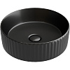 Картинка анонса товара «раковина ceramica nova element cn6057mb черный матовый накладная»