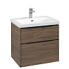 Картинка анонса товара «тумба под раковину villeroy &amp; boch subway 3.0 arizona oak / arizona oak c57601vh»