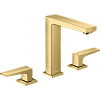 Картинка анонса товара «смеситель для раковины hansgrohe metropol 32515990, полированное золото»