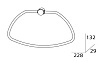 Полотенцедержатель FBS Universal UNI 056
