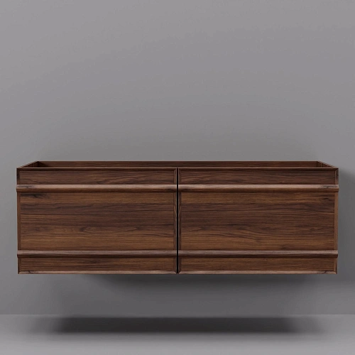 Тумба под раковину ArtDecco Bridget 120 ABR12W22D000 подвесная, черный орех Тумба под раковину ArtDecco Bridget 120 ABR12W22D000 подвесная, черный орех