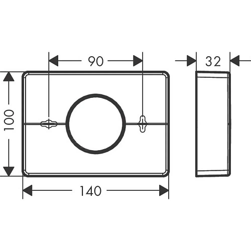 Держатель гигиенических пакетов Hansgrohe AddStoris 41773670, матовый черный Держатель гигиенических пакетов Hansgrohe AddStoris 41773670, матовый черный