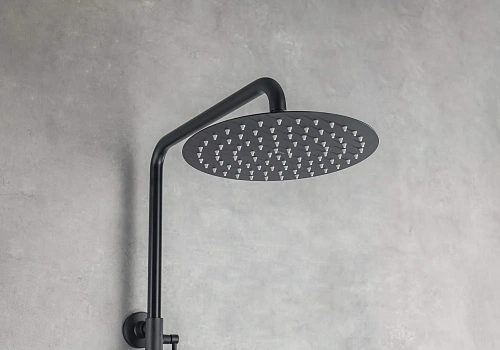 Душевая система Aquatek ВЕГА AQ2046MB черный матовый Душевая система Aquatek ВЕГА AQ2046MB черный матовый