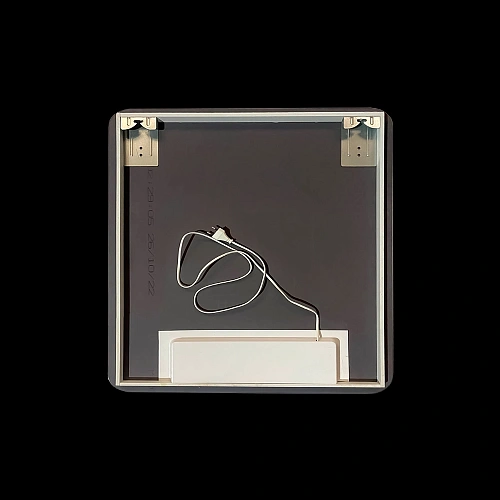 Зеркало Vincea LED VLM-3BE8008-2 800х800 c сенсорным выключателем и диммером, антизапотевание Зеркало Vincea LED VLM-3BE8008-2 800х800 c сенсорным выключателем и диммером, антизапотевание