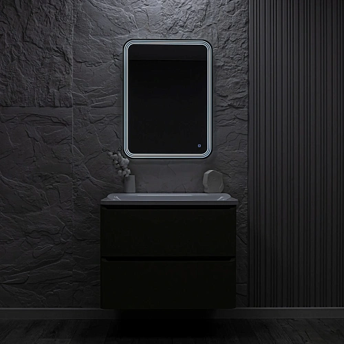 Зеркало AQUAme AQM9107 с подсветкой, универсальный монтаж Зеркало AQUAme AQM9107 с подсветкой, универсальный монтаж