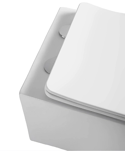 Унитаз подвесной Ceruttispa SELLA Aria CT7183 безободковый, сиденье микролифт Унитаз подвесной Ceruttispa SELLA Aria CT7183 безободковый, сиденье микролифт