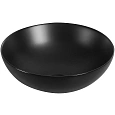 Раковина Ceruttispa CR3301MB 400х400х140 накладная, черная матовая, круглая Раковина Ceruttispa CR3301MB 400х400х140 накладная, черная матовая, круглая