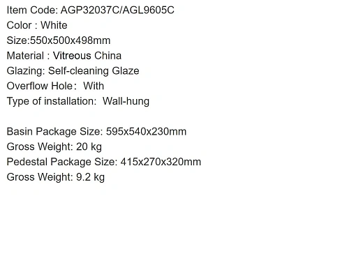 Полупьедестал ARROW AGL9605C Полупьедестал ARROW AGL9605C