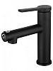 Смеситель для раковины Wonzon &amp; Woghand черный матовый (WW-H1017-MB)