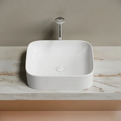 Раковина Ceramica Nova ELEMENT CN6052 белый накладная Раковина Ceramica Nova ELEMENT CN6052 белый накладная