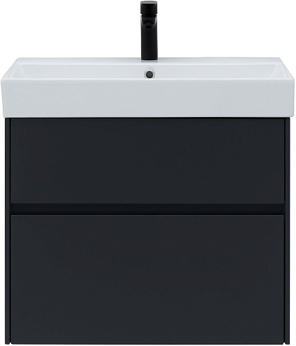 Тумба под раковину Aquanet Бруклин 70 антрацит матовый 00310141 Тумба под раковину Aquanet Бруклин 70 антрацит матовый 00310141