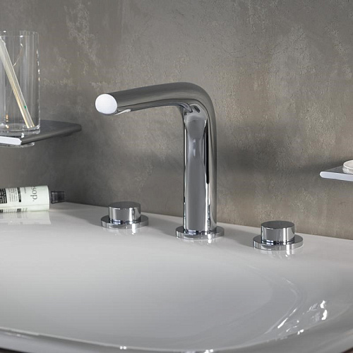 Смеситель для раковины Keuco Edition 400 51515010000 на 3 отверстия 150 Смеситель для раковины Keuco Edition 400 51515010000 на 3 отверстия 150