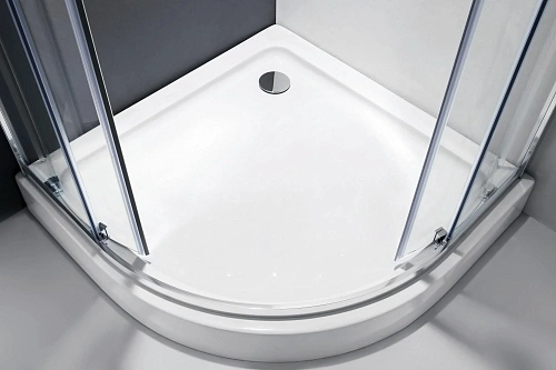 Душевой уголок CEZARES MOLVENO-R-2-100-P-Cr 100x100см стекло рифленое, профиль хром Душевой уголок CEZARES MOLVENO-R-2-100-P-Cr 100x100см стекло рифленое, профиль хром