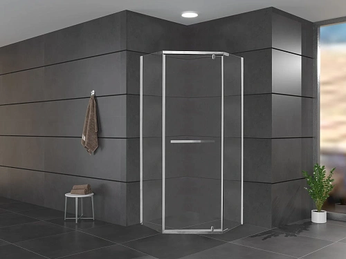 Душевой уголок Ceruttispa CHIKA ZP91T без поддона 90х90х195 Душевой уголок Ceruttispa CHIKA ZP91T без поддона 90х90х195