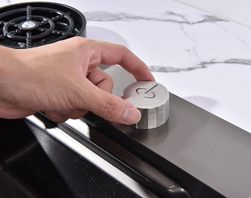 Кухонная мойка ArtDecco Elegant Flow 75 AEF117546 графит, из нержавеющей стали Кухонная мойка ArtDecco Elegant Flow 75 AEF117546 графит, из нержавеющей стали