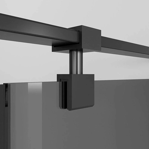 Душевой уголок Niagara Nova NG-2832-34BLACK (100x100x195) квадратная, распашнаячерный матовый, стекло тониров Душевой уголок Niagara Nova NG-2832-34BLACK (100x100x195) квадратная, распашнаячерный матовый, стекло тониров