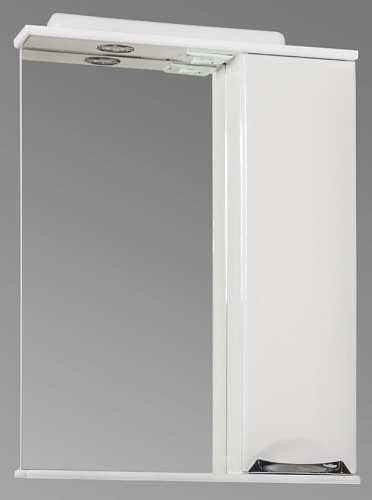 Зеркальный шкаф BRIZ Бриз 11-60 левый 362 02-11060-00 01 БЕЛ белый Зеркальный шкаф BRIZ Бриз 11-60 левый 362 02-11060-00 01 БЕЛ белый