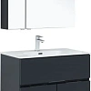 Комплект мебели Aquanet Алвита New 80 1 ящик, 2 дверцы, антрацит 00274215 Комплект мебели Aquanet Алвита New 80 1 ящик, 2 дверцы, антрацит 00274215