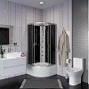 Душевая кабина Niagara Classic NG-2508-14BKTG (900х900х2100) высокий поддон (40см) стекло тонированное 25081434BKTG Душевая кабина Niagara Classic NG-2508-14BKTG (900х900х2100) высокий поддон (40см) стекло тонированное 25081434BKTG