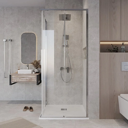 Душевая дверь GROSSMAN 1/2.К33.01.11.10.00 Galaxy (110x195) хром, стекло прозрачное Душевая дверь GROSSMAN 1/2.К33.01.11.10.00 Galaxy (110x195) хром, стекло прозрачное