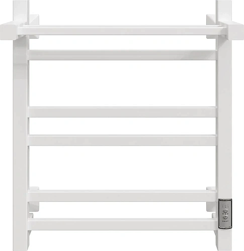 Полотенцесушитель электрический EWRIKA Пенелопа КВ 60х50, с полкой, белый 538321 Полотенцесушитель электрический EWRIKA Пенелопа КВ 60х50, с полкой, белый 538321