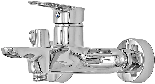 Смеситель для ванны STWORKI Алта AL-02cr , однорычажный, латунь, настенный, российский 550800 Смеситель для ванны STWORKI Алта AL-02cr , однорычажный, латунь, настенный, российский 550800