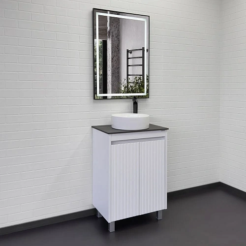 Зеркало Comforty Онега 60 00-00022616 LED-подсветка, бесконтактный сенсор Зеркало Comforty Онега 60 00-00022616 LED-подсветка, бесконтактный сенсор