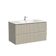 Тумба под раковину Sancos Snob R SNR90CE 890х445х500 Beige Soft, подвесная Тумба под раковину Sancos Snob R SNR90CE 890х445х500 Beige Soft, подвесная