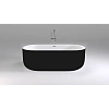 Ванна отдельностоящая Black&White SB109 Black акриловая 109SBBL Ванна отдельностоящая Black&White SB109 Black акриловая 109SBBL