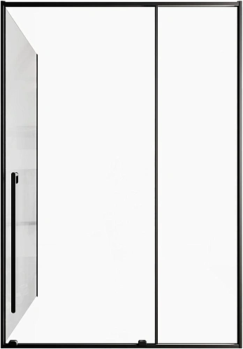 Душевой уголок Allen Brau Fantasy 140x90 3.11008.31 + 3.11013.31 черный матовый Душевой уголок Allen Brau Fantasy 140x90 3.11008.31 + 3.11013.31 черный матовый