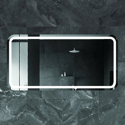 Зеркало CEZARES STYLUS с подсветкой сенсорным выключателем и подогревом CZR-SPC-STYLUS-1400-700-TCH-WARM 1400x700x30 Зеркало CEZARES STYLUS с подсветкой сенсорным выключателем и подогревом CZR-SPC-STYLUS-1400-700-TCH-WARM 1400x700x30