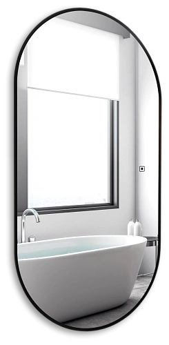 Зеркало AQUAme AQM9109B с подсветкой и подогревом, универсальный монтаж Зеркало AQUAme AQM9109B с подсветкой и подогревом, универсальный монтаж