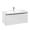 Тумба под раковину Villeroy &amp; Boch Subway 3.0 с подсветкой Brilliant White / Brilliant White C569L1V C569L1VE