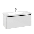 Тумба под раковину Villeroy & Boch Subway 3.0 с подсветкой Brilliant White / Brilliant White C569L1V C569L1VE Тумба под раковину Villeroy & Boch Subway 3.0 с подсветкой Brilliant White / Brilliant White C569L1V C569L1VE