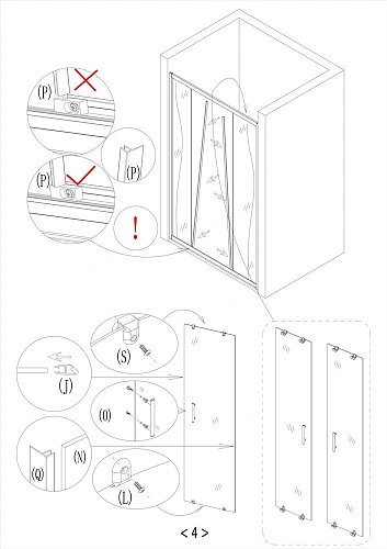 Шторка на ванну Taliente 150x140см, раздвижная, прозрачное стекло 6мм, профиль хром TA-1514CP Шторка на ванну Taliente 150x140см, раздвижная, прозрачное стекло 6мм, профиль хром TA-1514CP