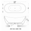 Ванна отдельностоящая ARTMAX AM-502-1800-780 акриловая Ванна отдельностоящая ARTMAX AM-502-1800-780 акриловая