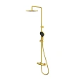 Душевая система WHITECROSS Y Y1254TOPGLB термостатическая, брашированное золото Душевая система WHITECROSS Y Y1254TOPGLB термостатическая, брашированное золото