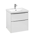 Тумба под раковину Villeroy & Boch Subway 3.0 с подсветкой Brilliant White / Brilliant White C578L0V C578L0VE Тумба под раковину Villeroy & Boch Subway 3.0 с подсветкой Brilliant White / Brilliant White C578L0V C578L0VE