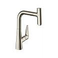 Смеситель для кухни Hansgrohe 220, с вытяжным изливом, 1jet, sBox 73852800, под сталь Смеситель для кухни Hansgrohe 220, с вытяжным изливом, 1jet, sBox 73852800, под сталь