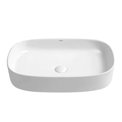 Раковина ABBER Rechteck AC2209 накладная, белая Раковина ABBER Rechteck AC2209 накладная, белая