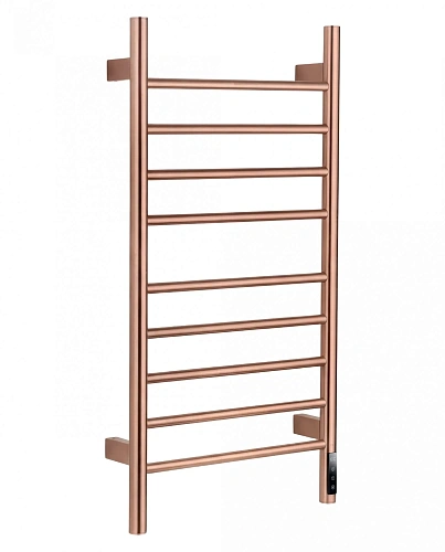 Полотенцесушитель электрический Wonzon & Woghand BONN (WW-AL409-BRG) брашированное розовое золото Полотенцесушитель электрический Wonzon & Woghand BONN (WW-AL409-BRG) брашированное розовое золото