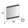 Зеркало CEZARES 45004, 65x70 со встроенной LED подсветкой touch system Зеркало CEZARES 45004, 65x70 со встроенной LED подсветкой touch system