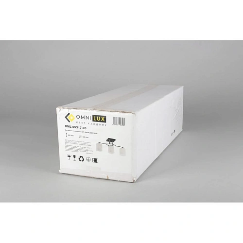 Люстра потолочная Omnilux Pisticci OML-55317-03 Люстра потолочная Omnilux Pisticci OML-55317-03